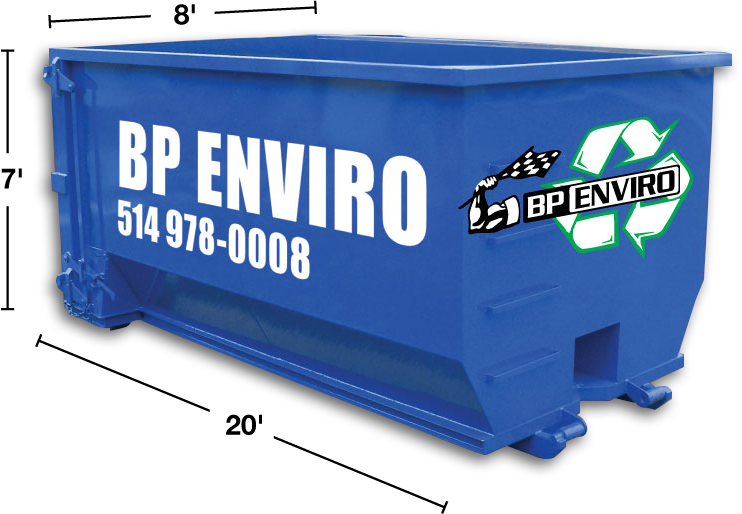 Location de conteneurs 40 verges cubes
